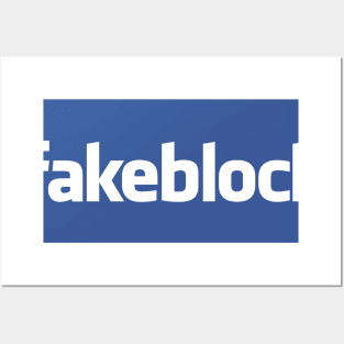 Fakeblock Posters and Art